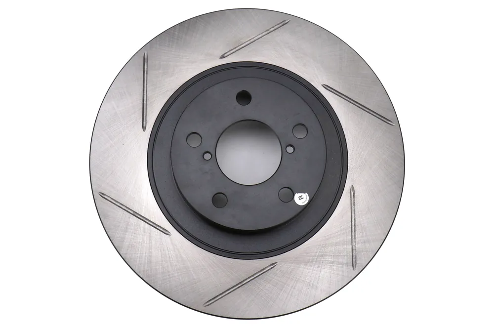 Stoptech Slotted Front Right Rotor Single - Subaru Models (inc. 2009-2014 WRX)