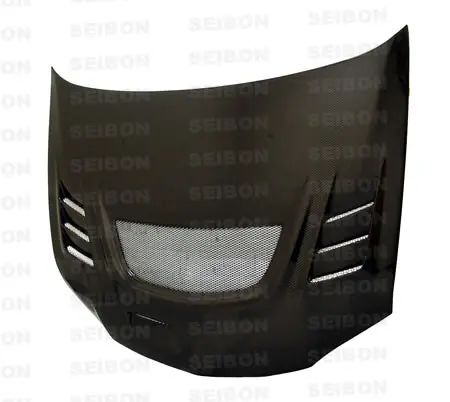 Seibon Carbon Fiber CW Style Hood - 2003-2006 Mitsubishi Evo 8/9