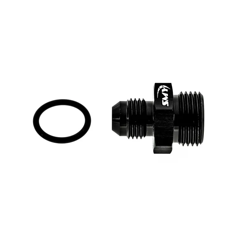 SMY 6an Flare to 8an Straight Cut w/ O-Ring Adapter Fitting - Universal for 6an Applications