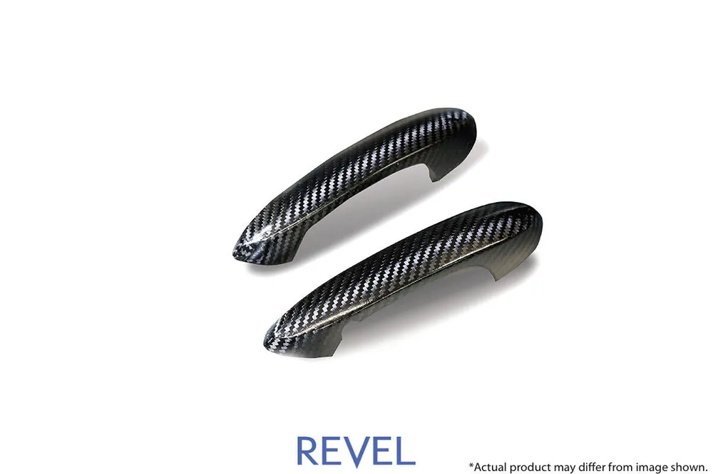 Revel GT Dry Carbon Outer Door Handle Cover - 2020-2024 Toyota Supra