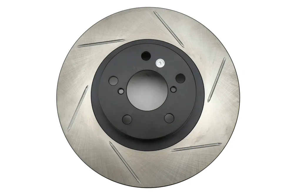 Stoptech Slotted Front Left Rotor Single - Subaru Models (inc. 1998-2001 Impreza 2.5RS)