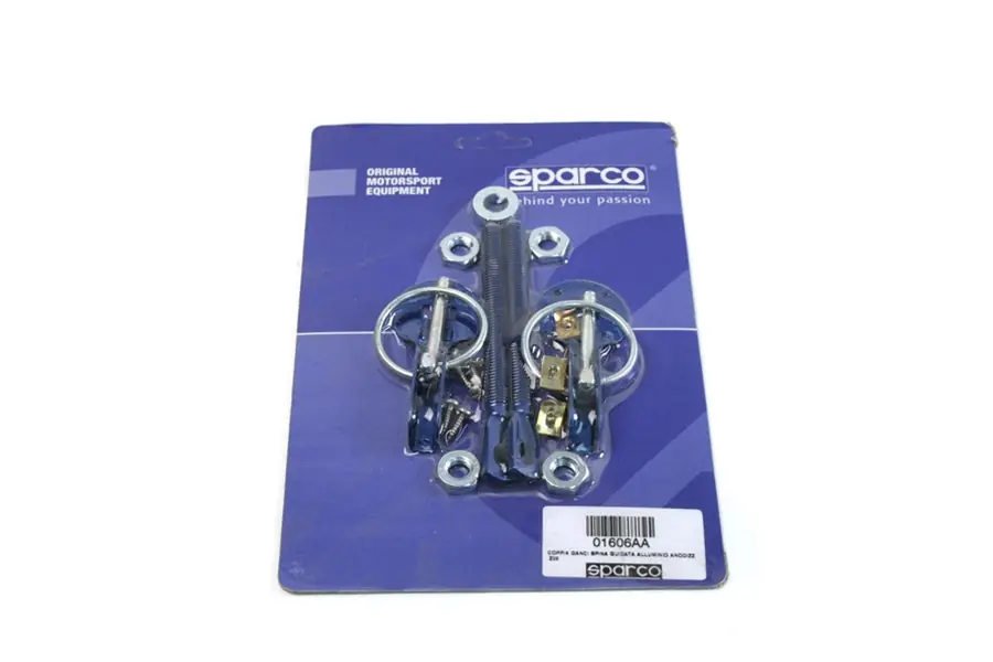 Sparco Hood Pins Blue Tuning - Universal