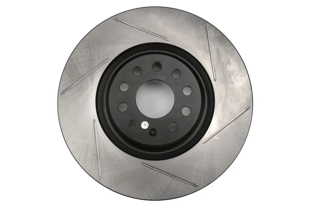 Stoptech Slotted Rear Left Rotor Single - Volkswagen Models (inc. 2015-2019 GTI PP / 2016-2019 Golf R)