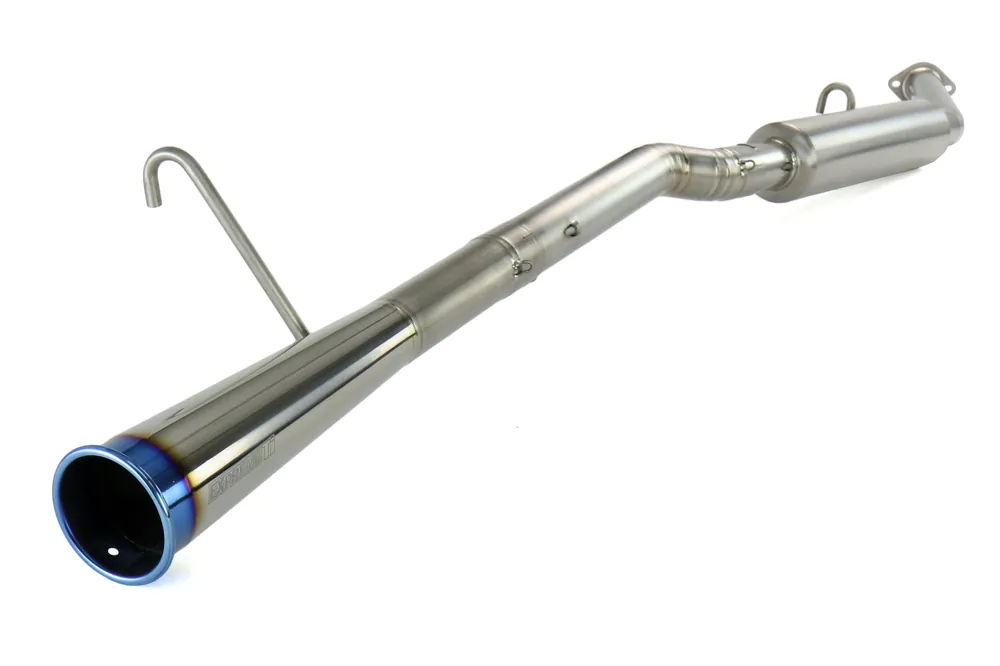 Tomei Expreme Ti Full Titanium Cat Back Exhaust Type-R - Burnt Tip - 1983-1987 Toyota Corolla SR5/GTS