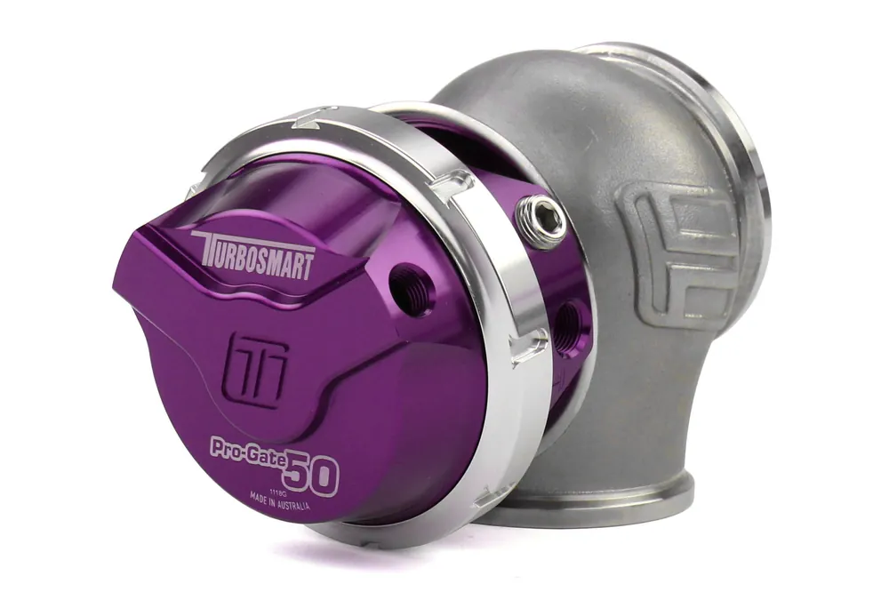 Turbosmart WG50 GenV Pro-Gate 50mm 14psi Purple