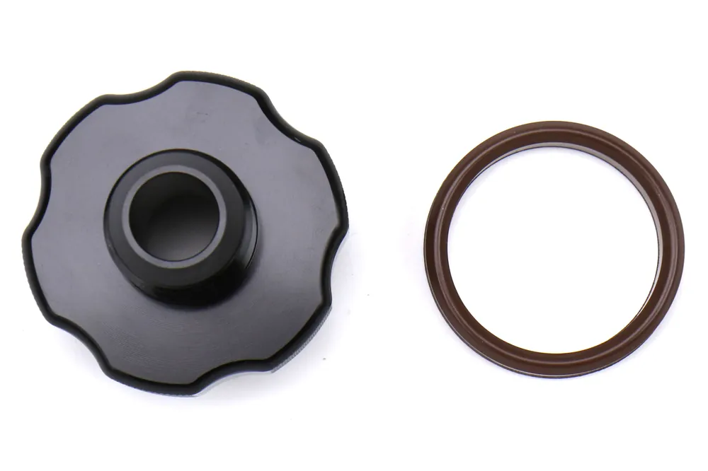 Torque Solution -12an Breather Oil Cap Black - Universal