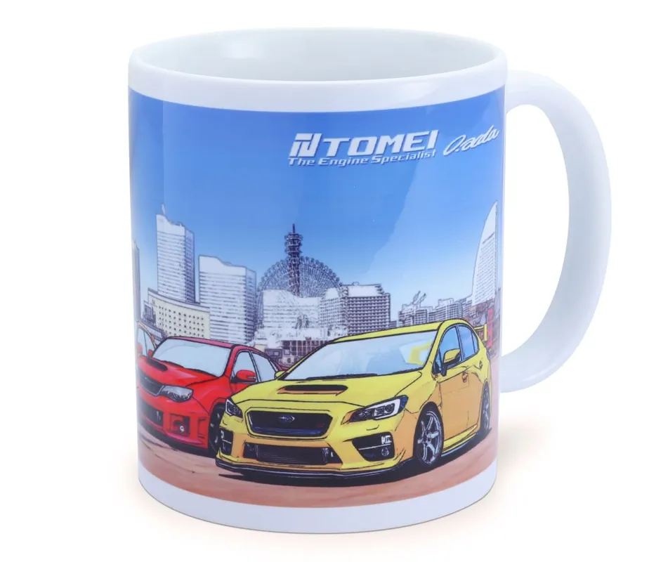 Tomei Mug - White / WRX/STI Minatomirai Yokohama - Universal