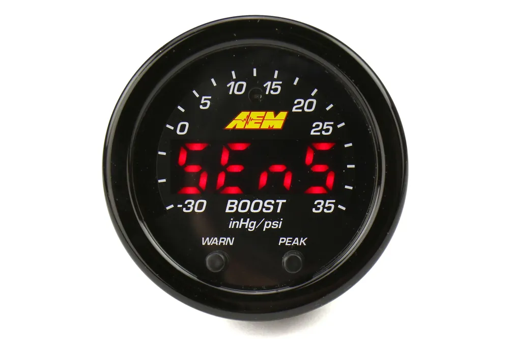 AEM Electronics X-Series Boost Gauge 52mm - Universal