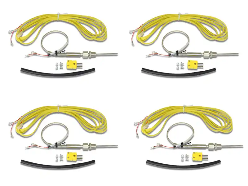 AEM Electronics K-Type Thermocouple Kit 4-Pack - Universal