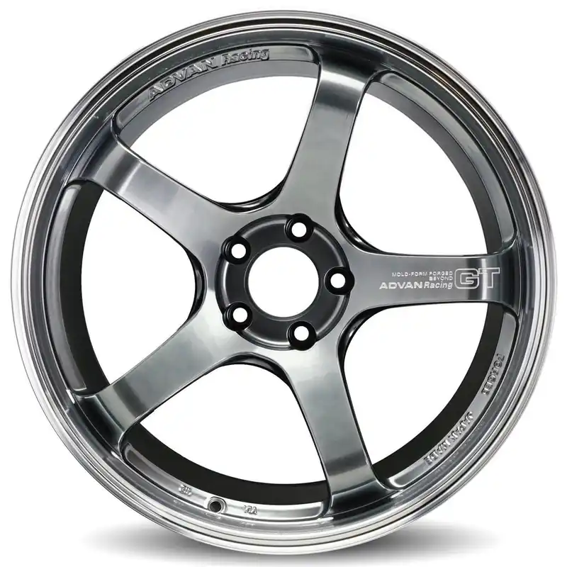 Advan GT Beyond 19x9 +50 5x120 Machining and Racing Hyper Black - 2017-2024 Honda Civic Type R