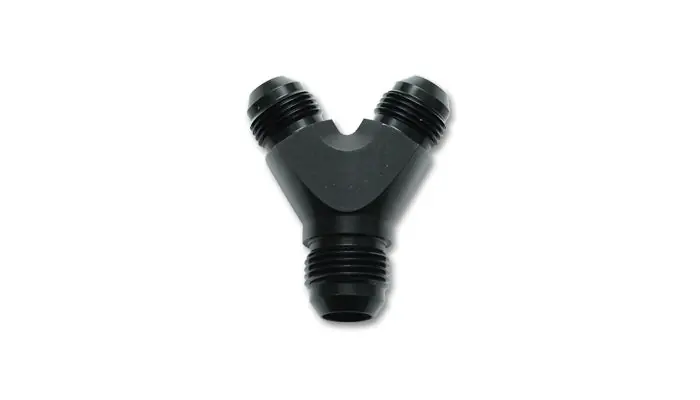 Vibrant Performance Y Adapter Fitting -8AN to Dual -6AN - Universal