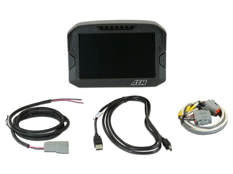 AEM Electronics CD-7 Carbon Digital Display Non-Logging / Non-GPS - Universal