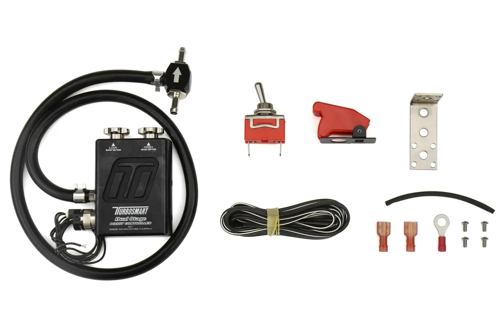 Turbosmart Dual Stage Manual Boost Controller V2 Black - Universal