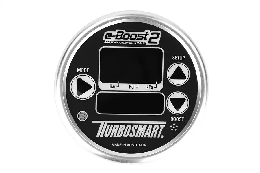 Turbosmart e-Boost2 60psi 60mm (Black Face Silver Bezel)