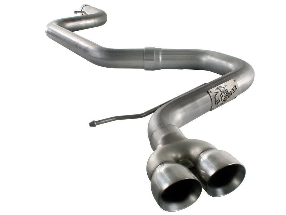 aFe Large Bore-HD Cat Back Exhaust - 2011-2014 Volkswagen Golf TDI (Mk6) / 2014 Jetta TDI