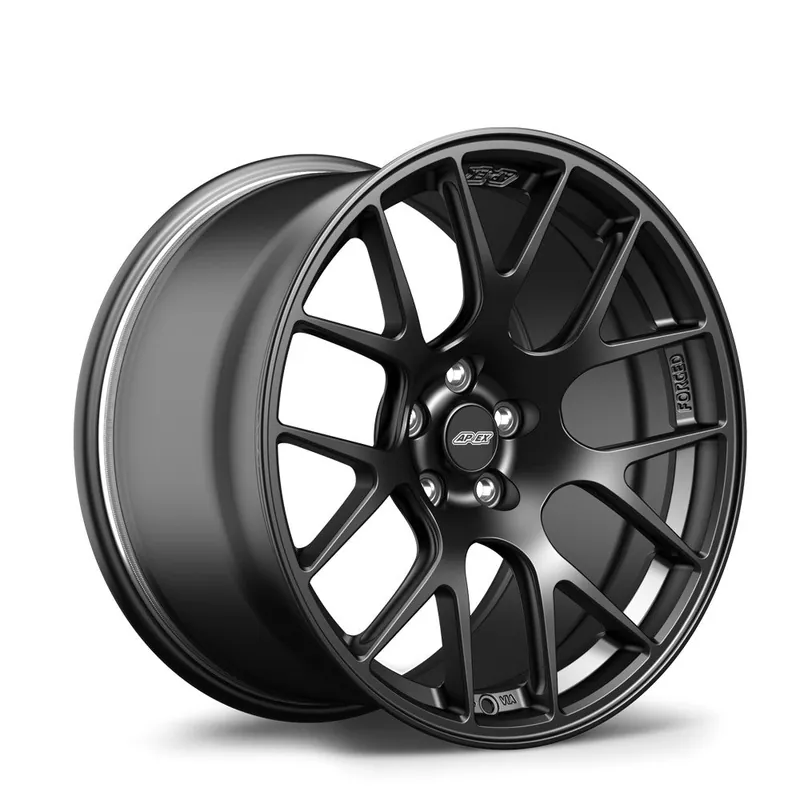 Apex Race Parts EC-7R Forged Satin Black 17x9 +42 5x100 (Single Wheel) - 2013-2024 Subaru BRZ / Scion FR-S / Toyota GR86 / 2014-2018 Subaru Forester