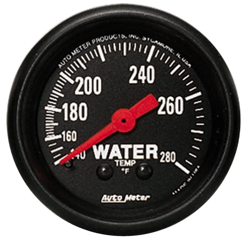 Autometer Z-Series Water Temperature Gauge Mechanical 52mm - Universal