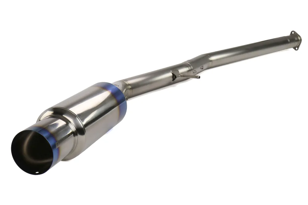 Tomei Expreme Ti Full Titanium Catback Exhaust System - Burnt Tip - 2010-2014 Hyundai Genesis Coupe 2.0T