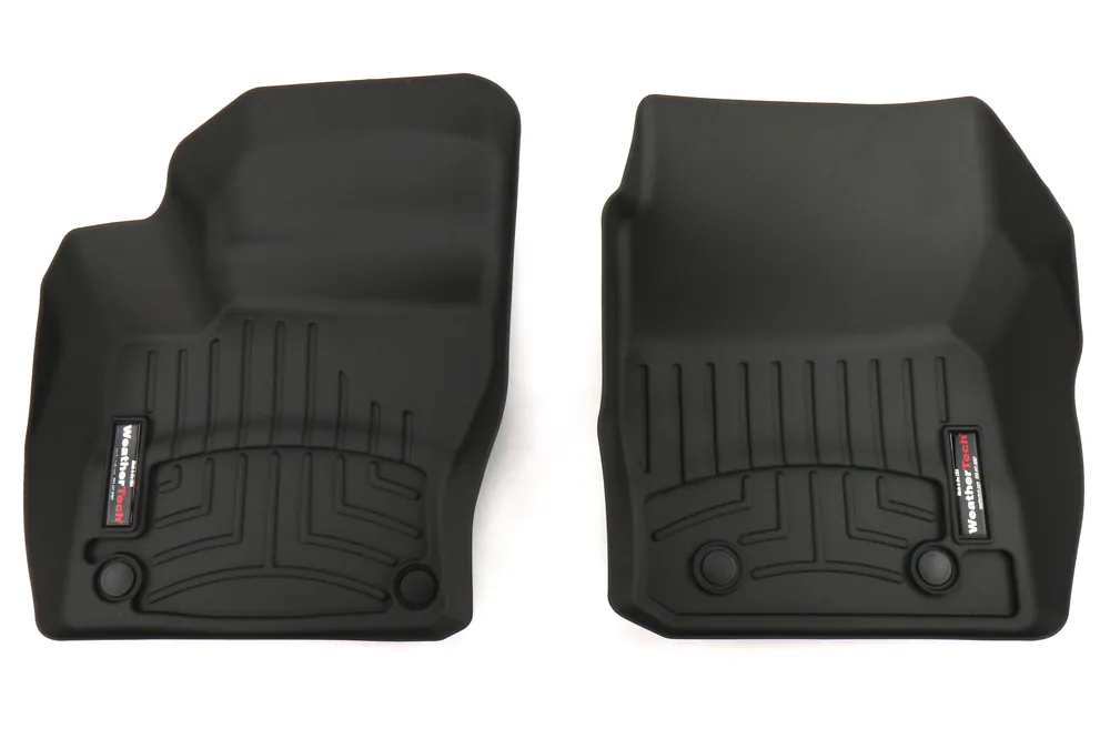 Weathertech Front FloorLiner Set Black - 2016-2017 Ford Focus RS