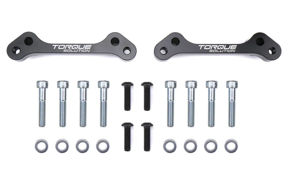 Torque Solution Rear Brake Caliper Adapter - 2008-2021 Subaru WRX / 2013-2021 Scion FR-S / Subaru BRZ / Toyota 86 / 2009-2014 Forester