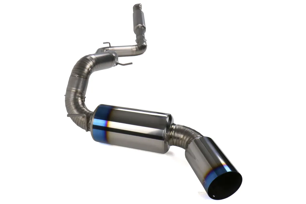 Tomei Expreme Full Titanium Catback Exhaust - Burnt Tip - 2013-2018 Ford Focus ST