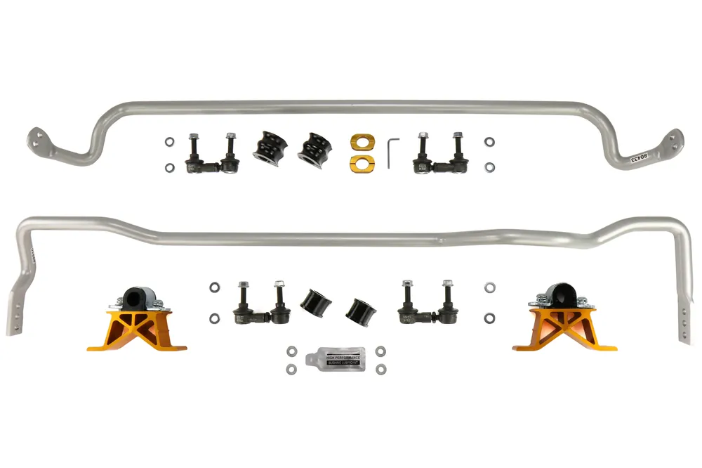 Whiteline Front and Rear Sway Bar Kit w/ Endlinks - 2005-2006 Subaru STI