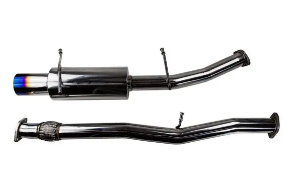 TurboXS Catback Exhaust System 4.5in Blued Tip - 2002-2007 Subaru WRX / 2004-2007 STI