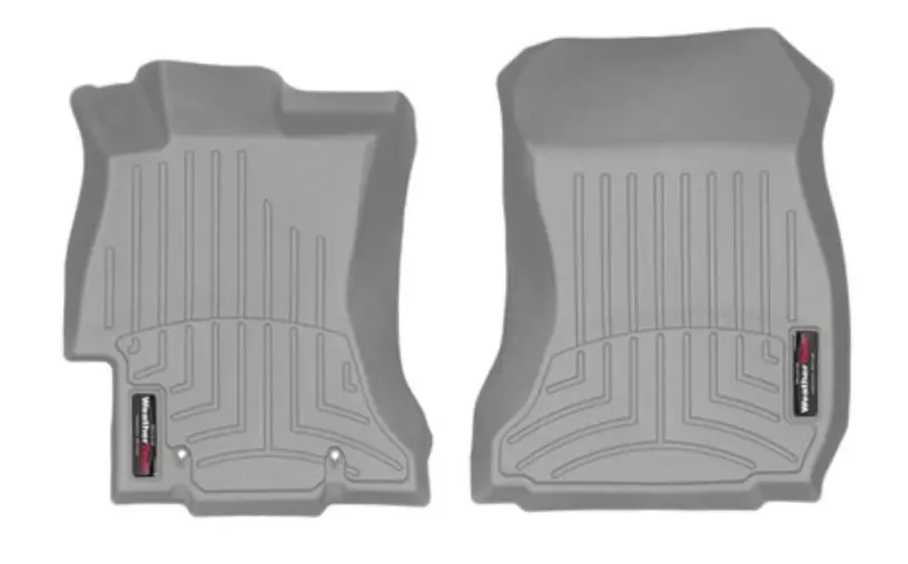 Weathertech Front FloorLiners Grey - 2012-2016 Subaru Impreza