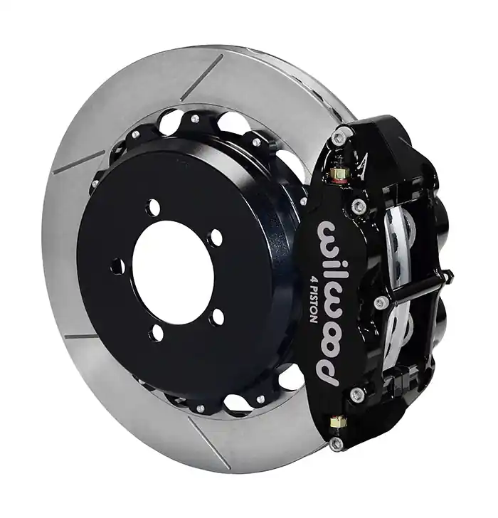 Wilwood FNSL4R 12.88in Rear Kit Black - 2008-2014 Subaru WRX