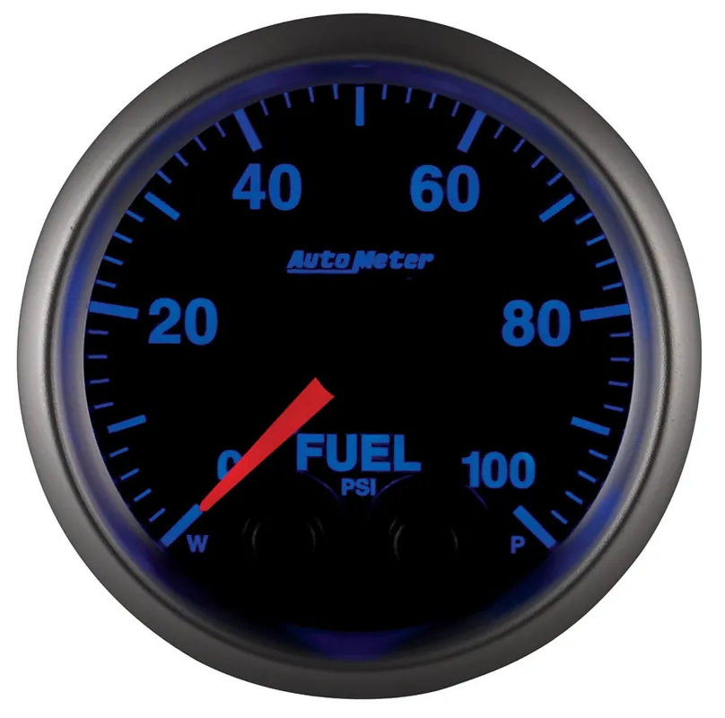 Autometer Elite Fuel Pressure Gauge 7 Color 52mm - Universal