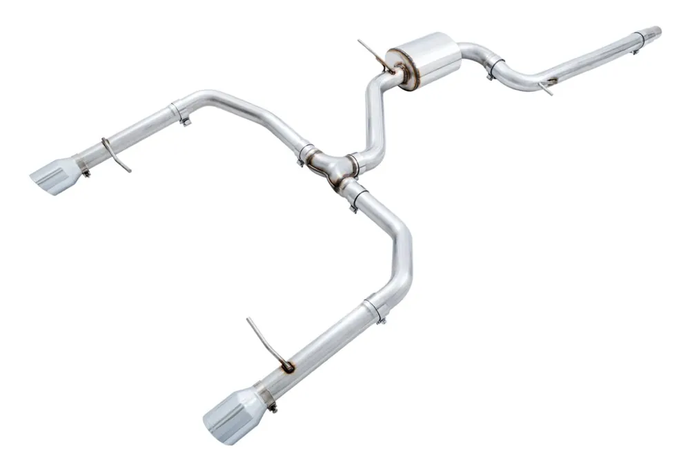 AWE Track Edition Resonated Exhaust - Volkswagen GLI 2019+