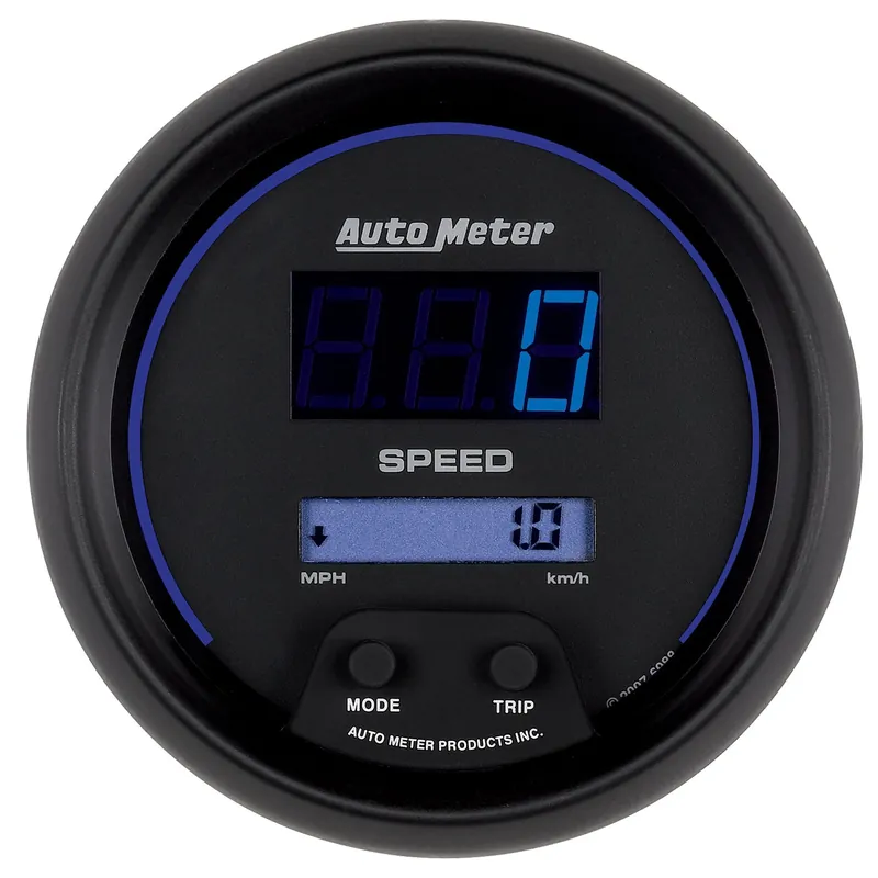 Autometer Cobalt Speedometer Gauge Digital 3-3/8in - Universal