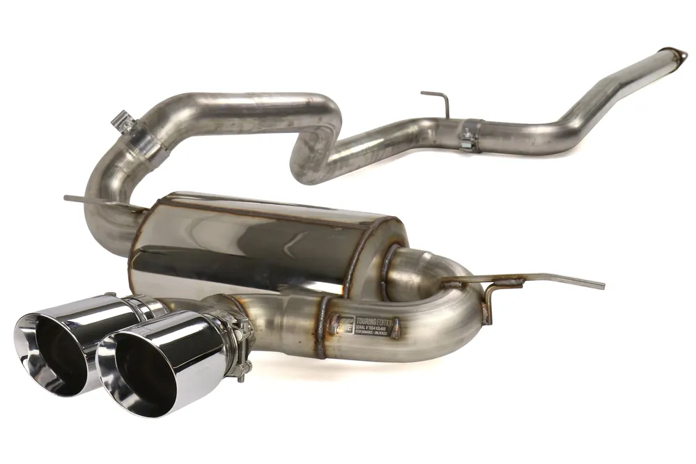 AWE Touring Edition Non-Resonated Cat-Back Exhaust (Chrome Silver Tips) - 2013-2018 Ford Focus ST