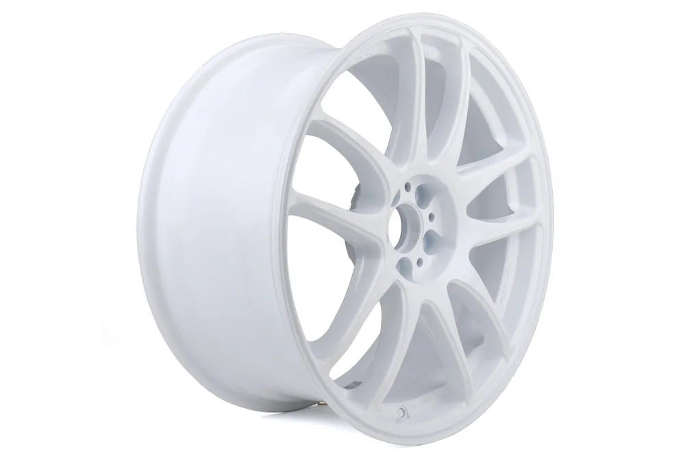 Work Emotion CR Kiwami White 18x8.5 +38 5x100 (Sold as pair) - 2013-2024 Subaru BRZ / Scion FR-S / Toyota GR86 / 2014-2018 Subaru Forester
