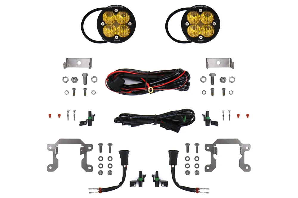 Baja Designs Fog Pocket Kit Squadron Pro - Universal