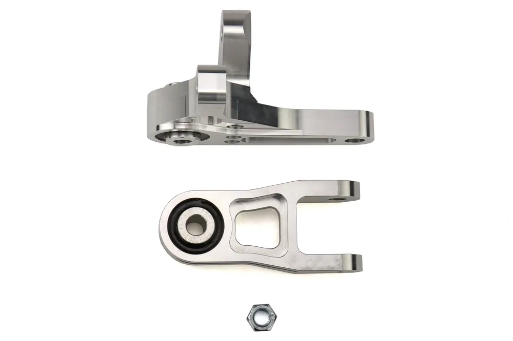 Boomba Racing Rear Motor Mount Natural Aluminum - 2016-2017 Ford Focus RS