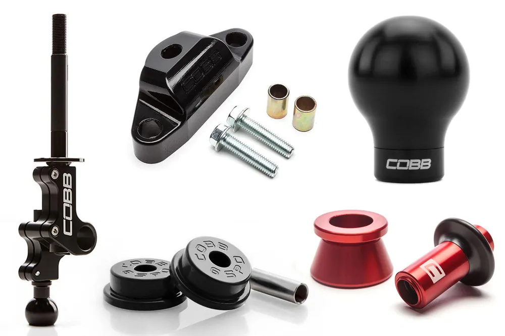 04-21 STI COBB Tuning Stage 2+ Drivetrain Package w/ Red Lockout and Black Shift Knob