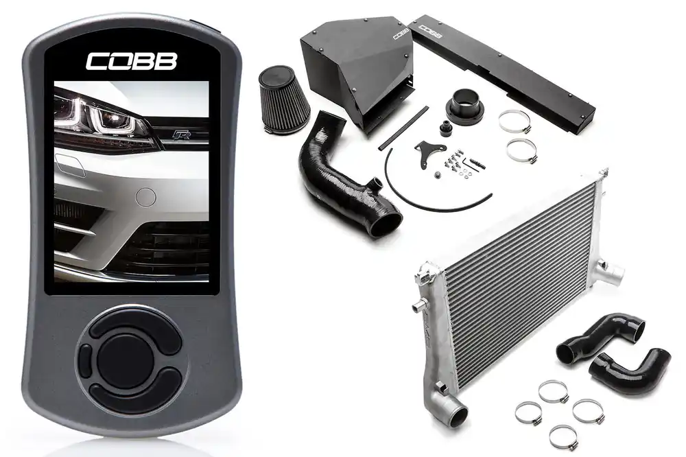 COBB Tuning Stage 2 Power Package Black - 2015-2019 Volkswagen Golf R (Mk7)