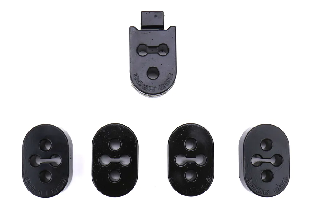 COBB Tuning Exhaust Hangers Black - 2010-2013 Mazdaspeed3