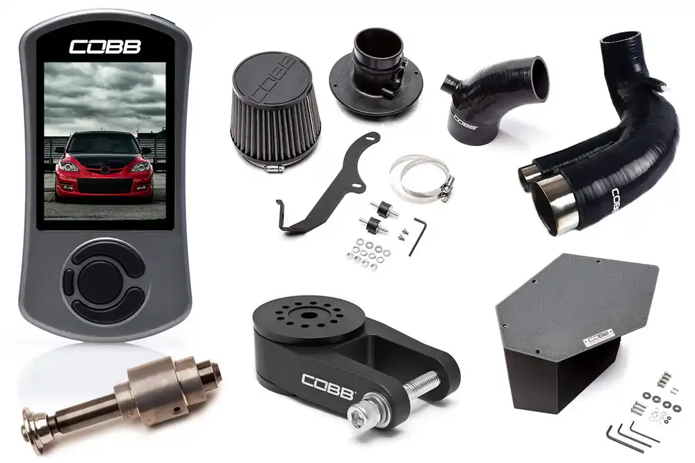 COBB Tuning Stage 1+ Power Package Black - 2007-2009 Mazdaspeed3