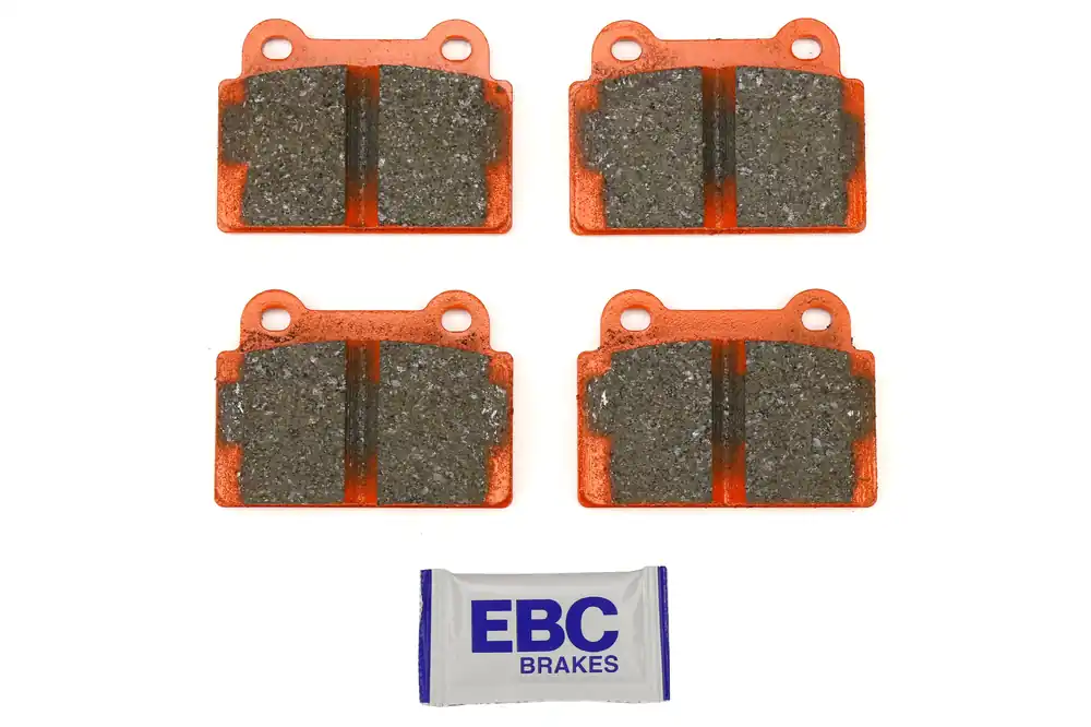 EBC Brakes Orangestuff Race Rear Brake Pads - 2008-2015 Mitsubishi Evo X