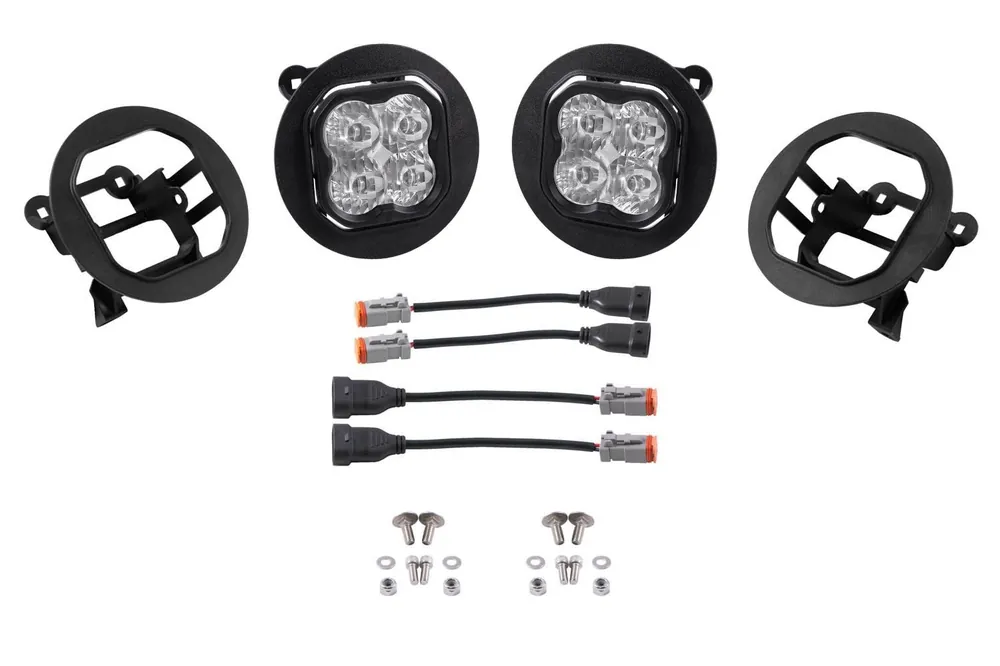 Diode Dynamics SS3 Type OB Driving Fog Light Kit Pro White - 2005-2019 Subaru Outback