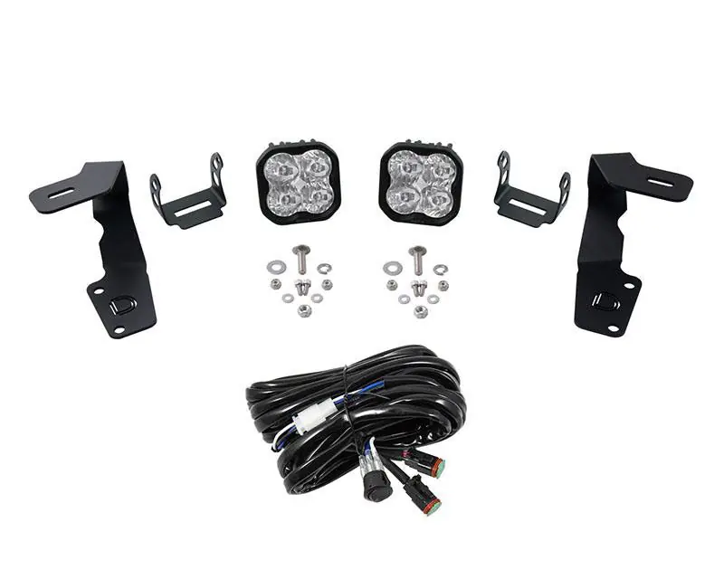 Diode Dynamics Ditch Light Kit SS3 Sport White - 2015-2021 Subaru WRX / STI