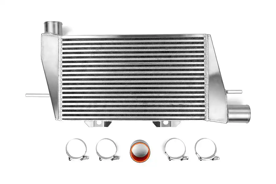 ETS Front Mount Intercooler Silver Core - 2008-2015 Mitsubishi Evo X