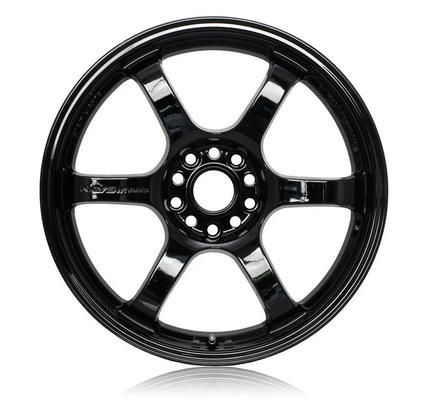 Rays Gram Lights 57DR Glossy Black 18x9.5 +38mm 5x100 (Single Wheel) - 2013-2024 Subaru BRZ / Scion FR-S / Toyota GR86 / 2014-2018 Subaru Forester