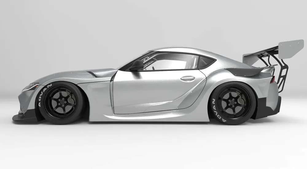 HKS Premium Body Kit GR SUPRA (without FRP GT wing) - 2020-2024 Toyota Supra
