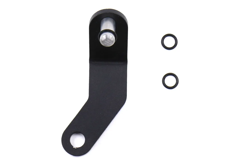 IAG Driver Side Floor Mat Bracket Black - 2002-2007 Subaru WRX / STI