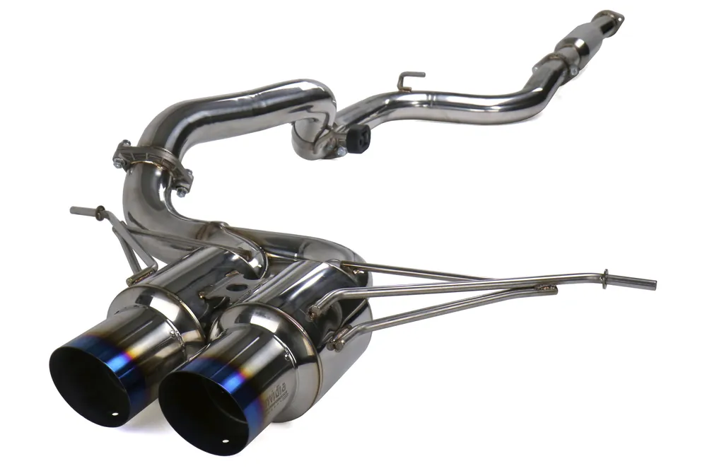 Invidia N1 Cat-Back Exhaust - Titanium Tip - 2013-2018 Ford Focus ST