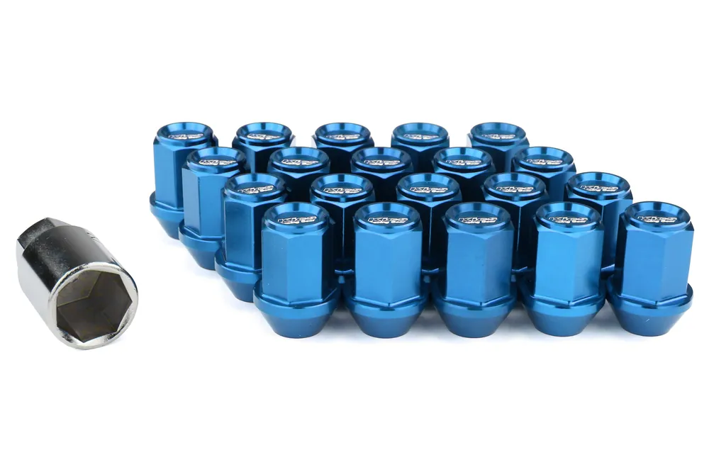 Project Kics Leggdura Racing Lug Nuts Blue M12X1.50 - Universal