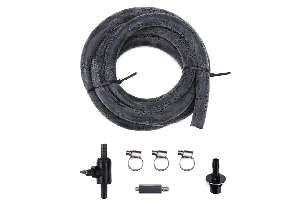 Mishimoto Baffled Oil Catch Can Petcock Drain Kit - Universal